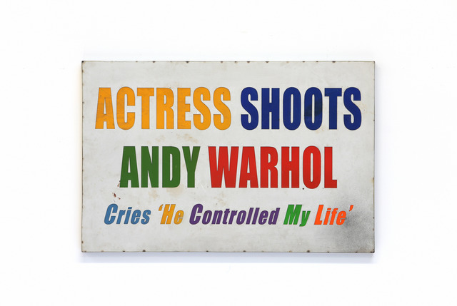 David Buckingham, ‘Actress Shoots Warhol’, 2019, Sculpture, Metal, Caldwell Snyder Gallery