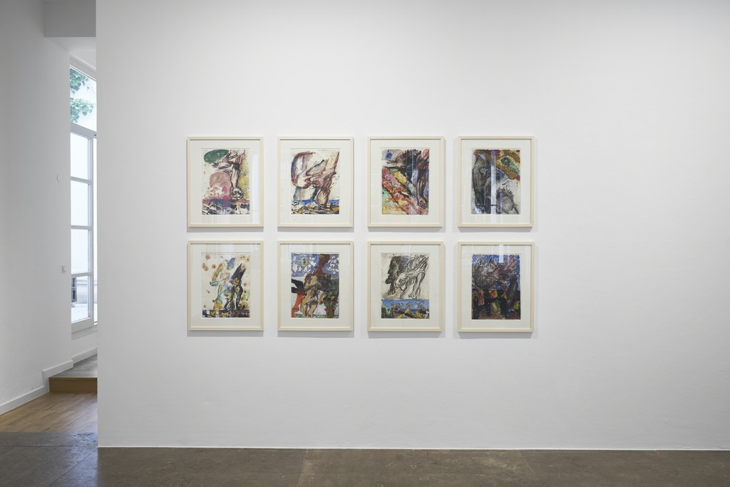 Markus Lüpertz. Studies of a Sculpture, 2017, Installation view Markus Lüpertz. Studies of a Sculpture, 2017, Installation view