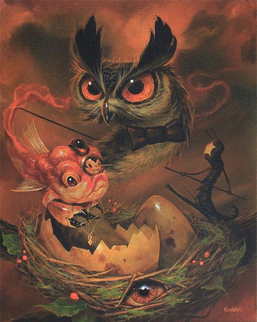 Greg 'Craola' Simkins, ‘The Weasowl’, 2015, KP Projects