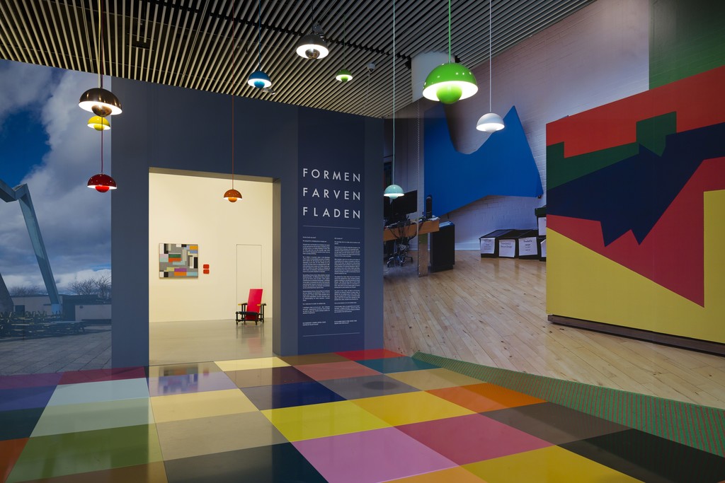 Installation view of "Form, Colour, Plane" at Aros Aarhus Kunstmuseum, Aarhus (2015) Installation view of "Form, Colour, Plane" at Aros Aarhus Kunstmuseum, Aarhus (2015)