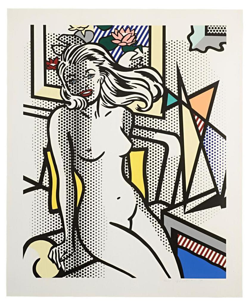 Roy Lichtenstein - Nude with Yellow Pillow (Corlett 283)