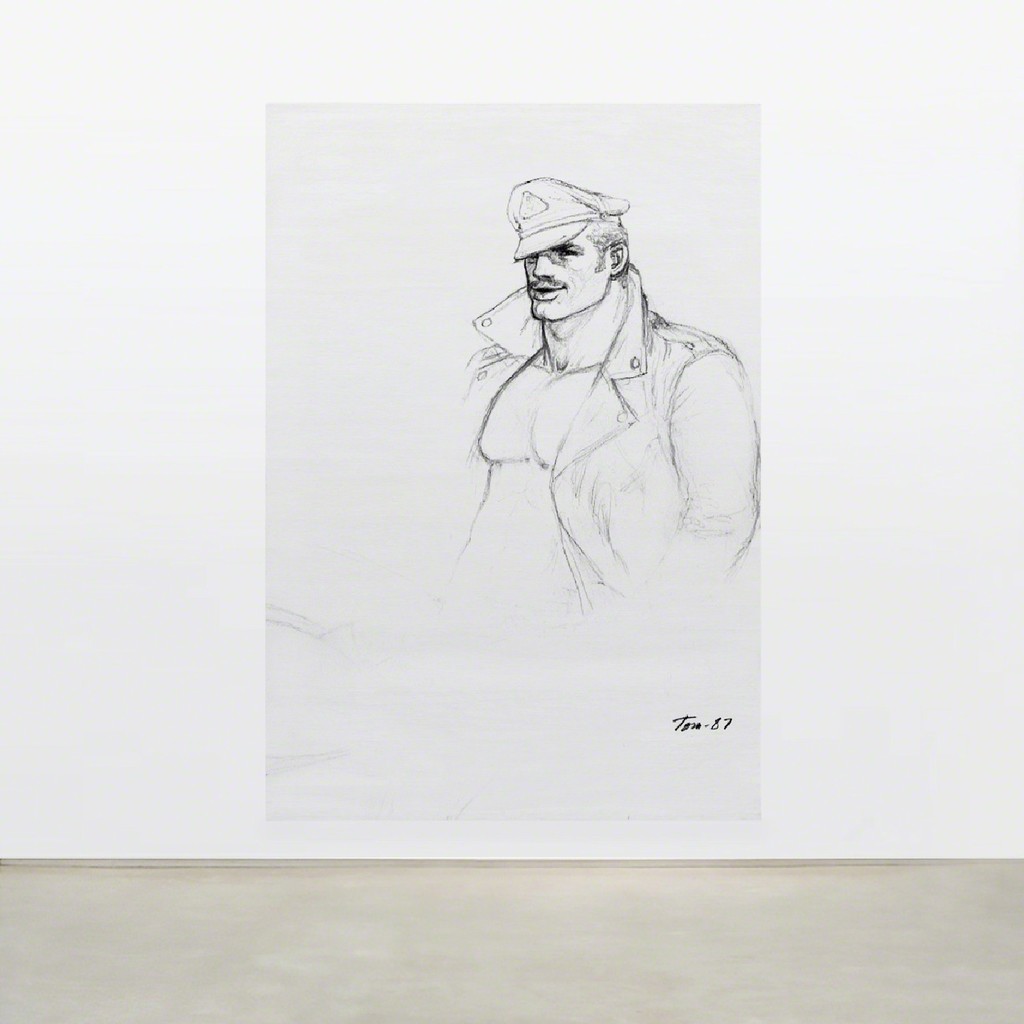 TOM OF FINLAND, Untitled (in situ), 1987 TOM OF FINLAND, Untitled (in situ), 1987