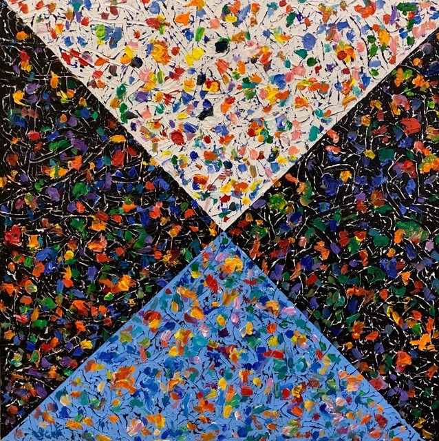 Jean-Marie Haessle, ‘Maze series 2’, 2019, Painting, Acrylic on canvas, Wada Garou Tokyo
