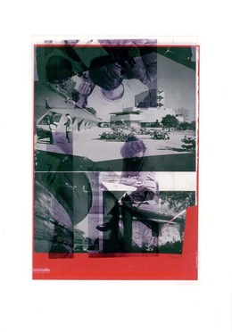 Paulina Olowska, ‘Study on International Creative Prism’, 2012, Print, Chromogenic Print, CCA Wattis Institute For Contemporary Arts