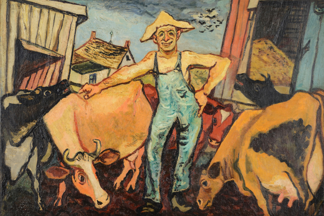 Gregorio Prestopino, ‘The Happy Farmer’, ca. 1935-40, Caldwell Gallery Hudson