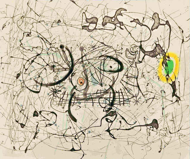 Joan Miró, ‘Fissures planche 14’, 1969, Le Coin des Arts